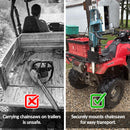 ATV UTV Universal Saw Press Chainsaw Bracket