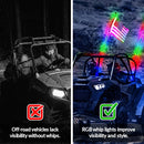 UTV Quick Release LED Whip Light Kit