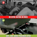 Easy-to-Install Universal Mount UTV Jump Seat