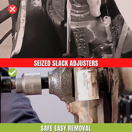 Heavy Duty Slack Adjuster Puller for Class 6-8 Trucks