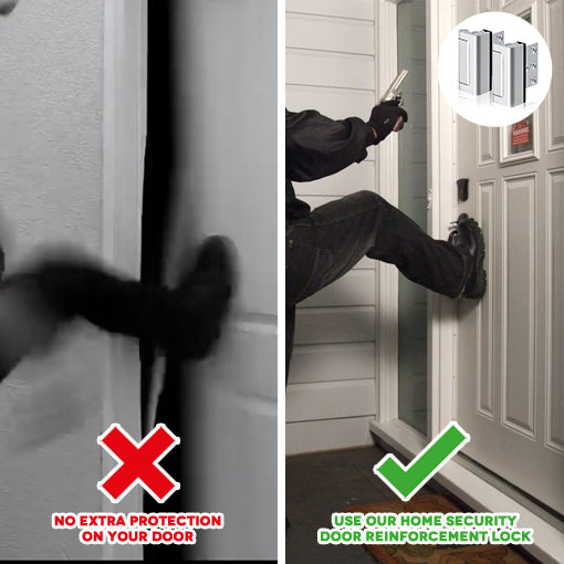 Home Security Door Reinforcement Lock