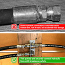 Hydraulic Quick Release Couplers with Bracket