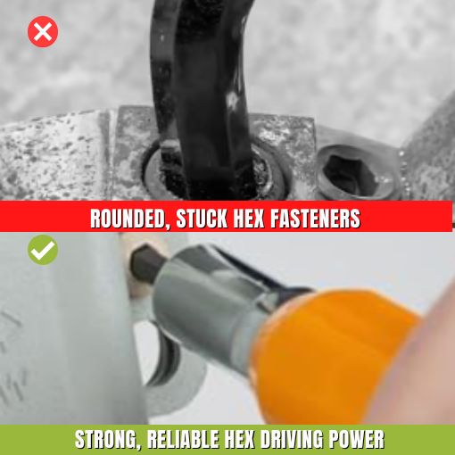 Impact Resistant Hex Can Wrench