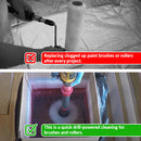 Paint Brush and Roller Cleaner Drill Adapter