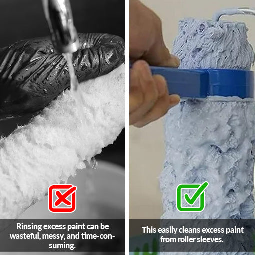 Paint Roller Scraper Tool