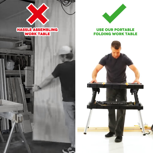 Portable Folding Work Table