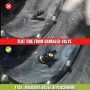 Quick Emergency Valve Stem Replacement Kit for Tubeless Tires