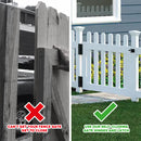 Self-Closing Gate Hinges And Latch