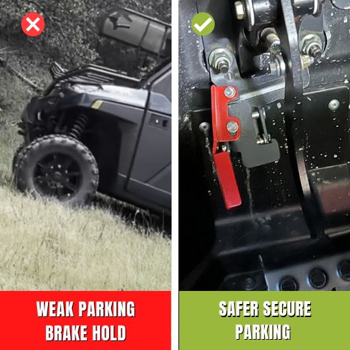 UTV Parking Spring Brake Pedal Lock