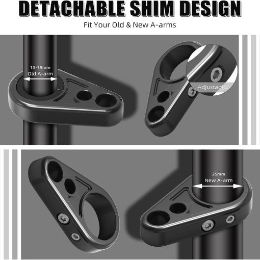 ATV Front Brake Line Clamps