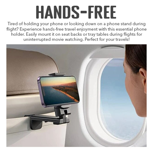 Airplane Travel Essential Phone Holder