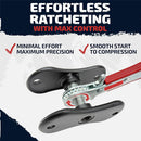 Ratcheting Brake Caliper Compression Tool