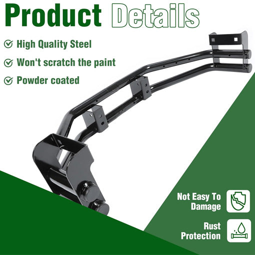 Zero Turn Mower Rear Bumper Bar and Hitch Kit