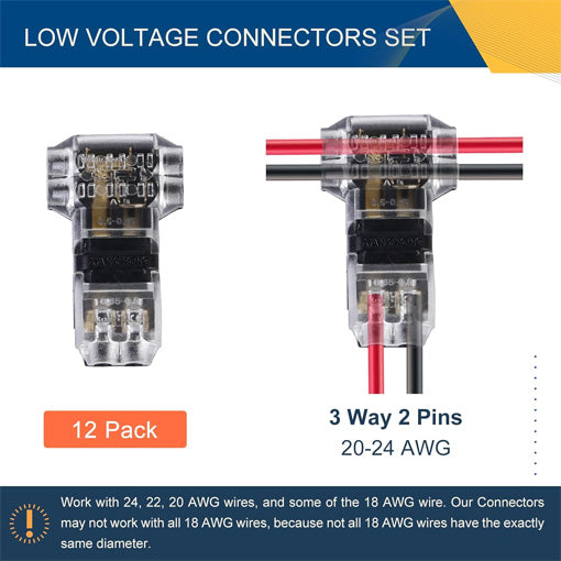 Low Voltage T-Tap Wire Connectors
