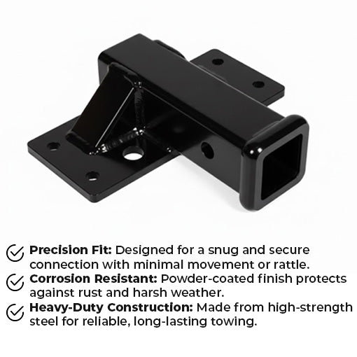 Bolt-on Rear Hitch Receiver for Sub-Compact Tractors