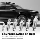 36 PCS Bleeder Valve and Brake Bleeder Screw Assortment Kit