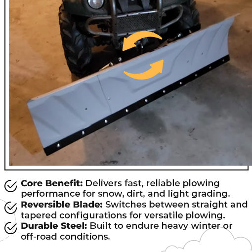 ATV Switchblade Plow