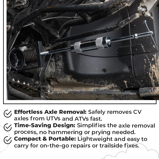 CV Axle Puller for UTV/ATV