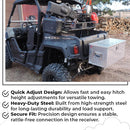 12" to 20" ATV UTV Adjustable Receiver Hitch