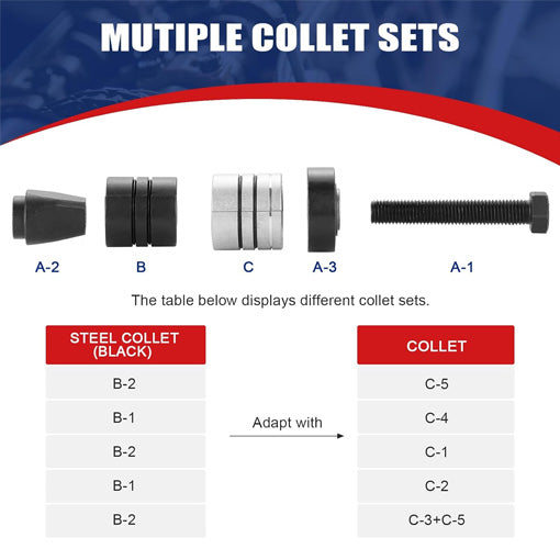 Exhaust Pipe Expander Tool Set