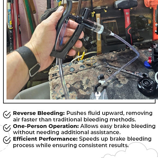 Easy DIY Reverse Brake Bleeder Kit