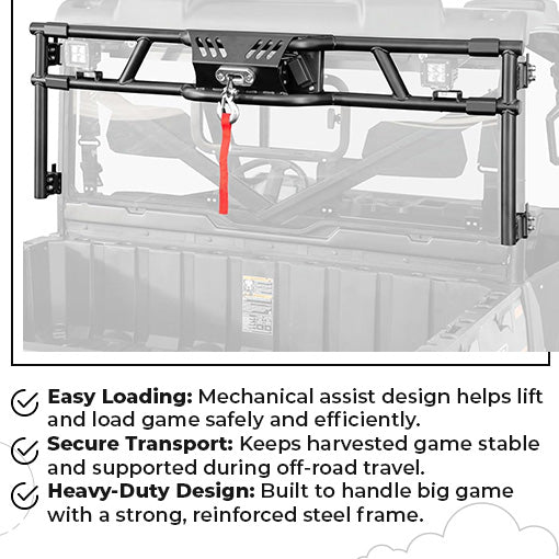 ATV UTV Game Loader Rack