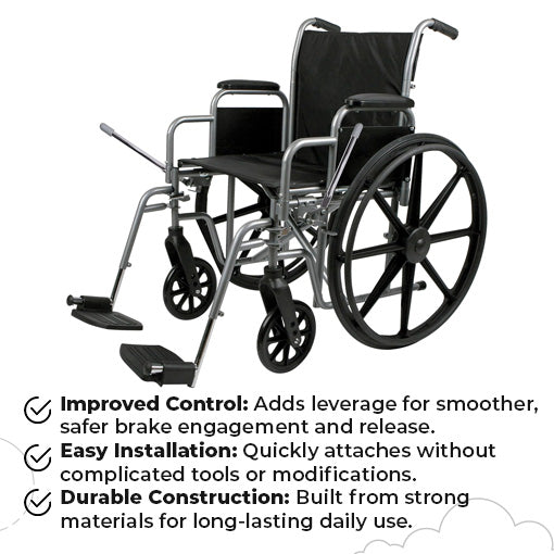 Wheelchair Brake Extenders