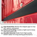 Tailgate Gap Cover with Sidewall Taper Seal