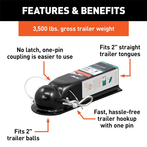 Trailer Coupler (Quick-Pin Style)