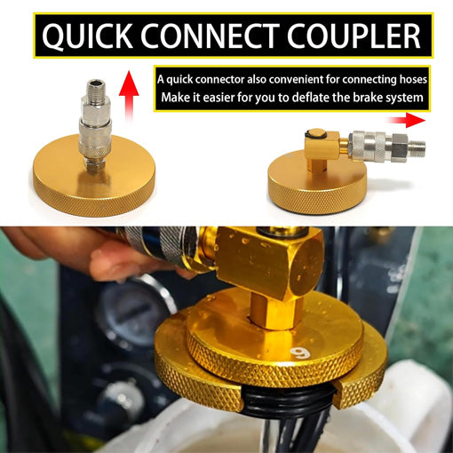 Brake Fluid Bleeder Adapter Kit