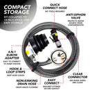 3-in-1 RV Sewer Waste Draining System