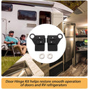 RV Refrigerator Door Hinge Replacement Kit