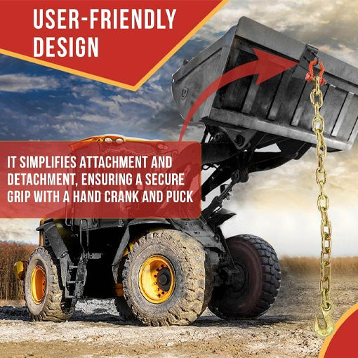 Easy Lift Tractor Bucket Attachment