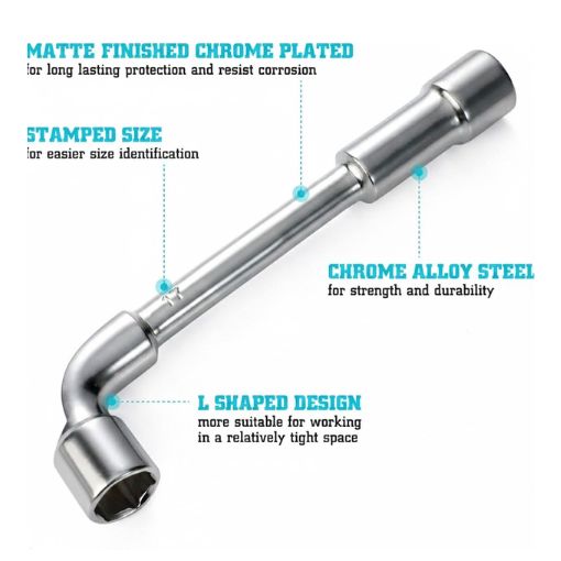 L-Type Pipe Perforation Elbow Wrench Set