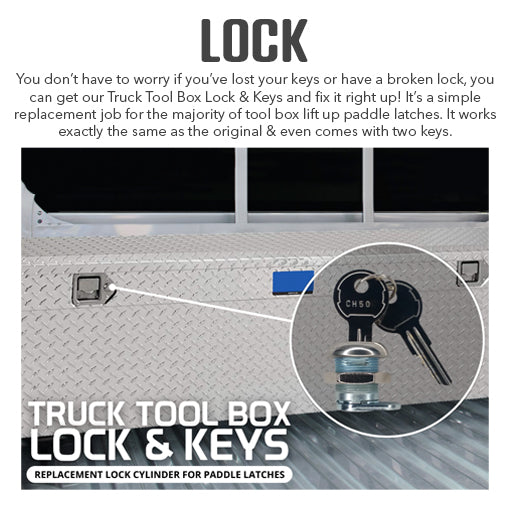 Truck Tool Box Lock & Keys