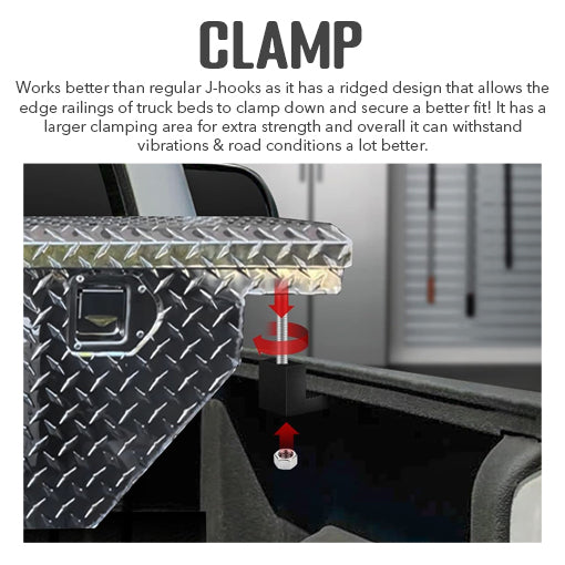 Truck Tool Box Tie Downs