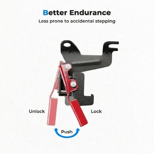 UTV Parking Spring Brake Pedal Lock