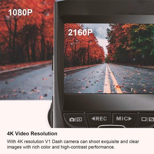 4K Ultra HD Car Dash Cam