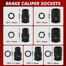 1/2" Drive Impact Brake Caliper Socket Set