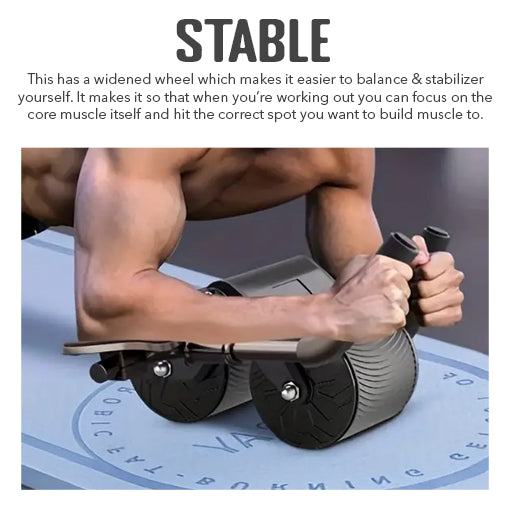 Auto Rebound Ab Wheel
