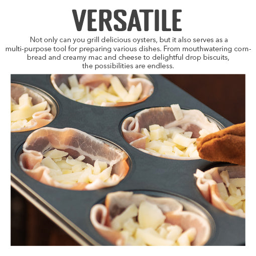 Cast Iron Oyster Grill Pan