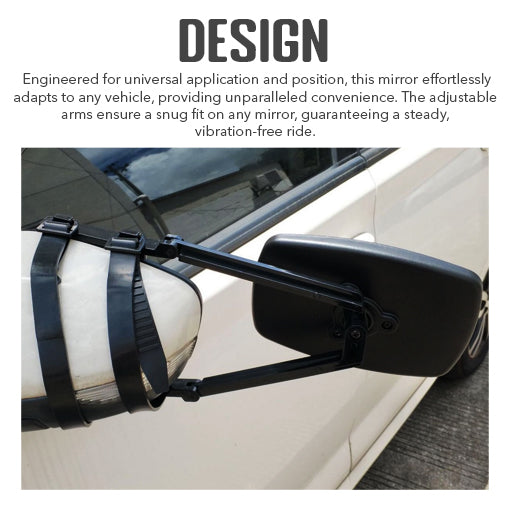 Clip-On Towing Mirror