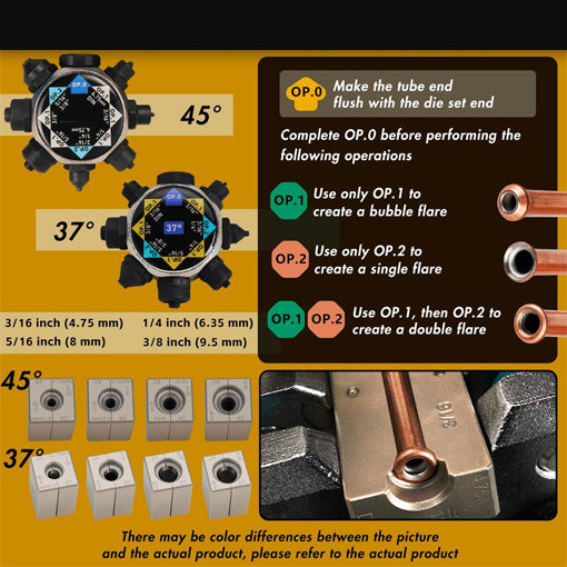 3-in-1 Brake Line Flaring Tool Kit