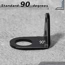 Bolt-on Mounting Hole 3/16" Brake Line Tabs