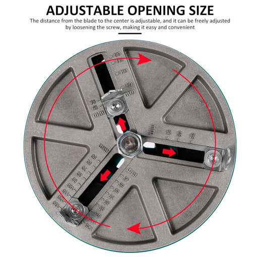 45-130mm Adjustable Hole Saw Drill Adapter