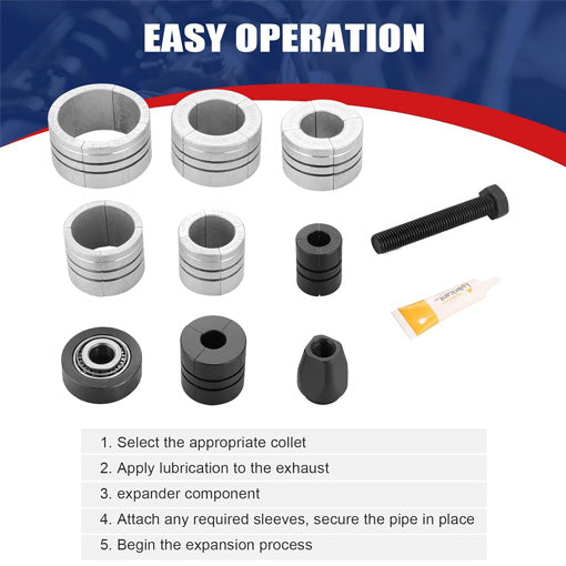 Exhaust Pipe Expander Tool Set