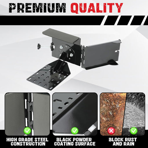 ATV UTV Universal Saw Press Chainsaw Bracket