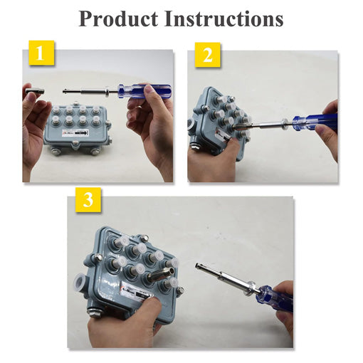 CATV Cable Locking Terminator