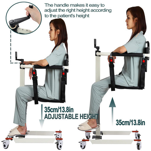 Portable Patient Lift Transfer Chair