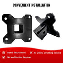 Bolt-on 2" UTV Rear Receiver Hitch Plate (for Polaris)